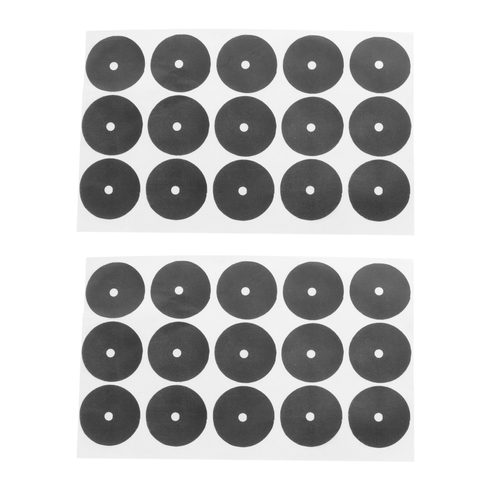 Table Tennis In Chinese - 2Sheets Billiard Dot Sticker Snooker Black