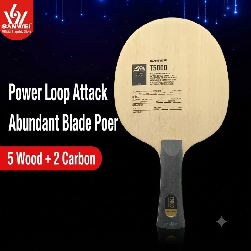 1pcs SANWEI T5000 Table Tennis - Table Tennis Player 评论和价格