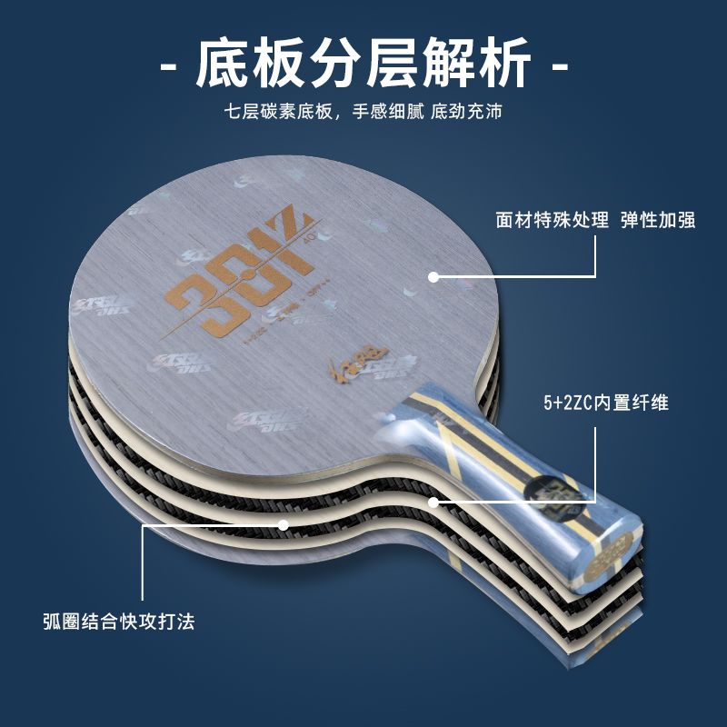 Original DHS Hurricane 301Z/30 - Table Tennis In Chinese 评论和价格