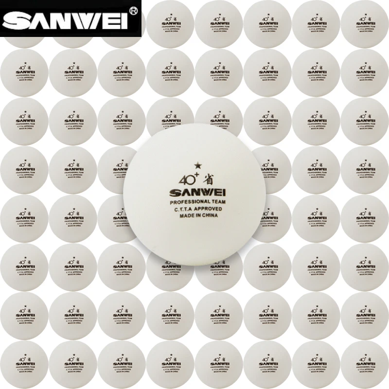 SANWEI 100pcs/pack 40+ Table T - Table Tennis In Chinese 评论和价格