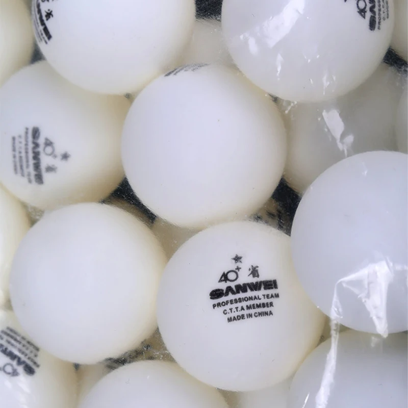 SANWEI 100pcs/pack 40+ Table T - Table Tennis In Chinese 评论和价格