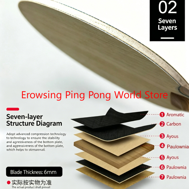Shenlong Wood ALC Carbon Table - Table Tennis In Chinese 评论和价格