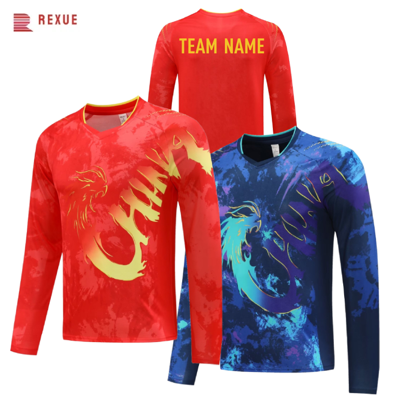 China Dragon Long Sleeve Table - Table Tennis In Chinese 评论和价格