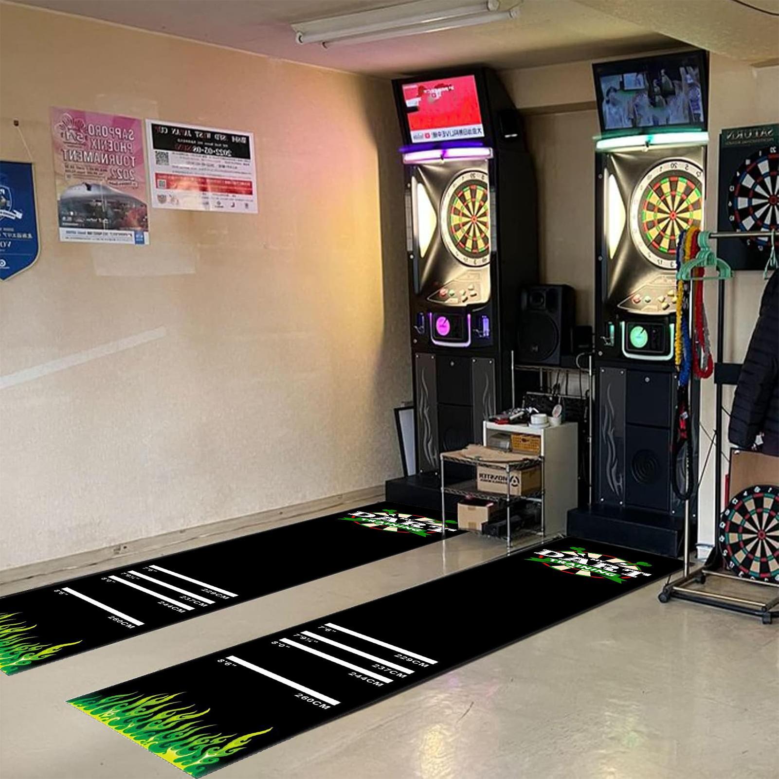 new Darts Mat Non-slip Protect - Throw Distance Board 评论和价格