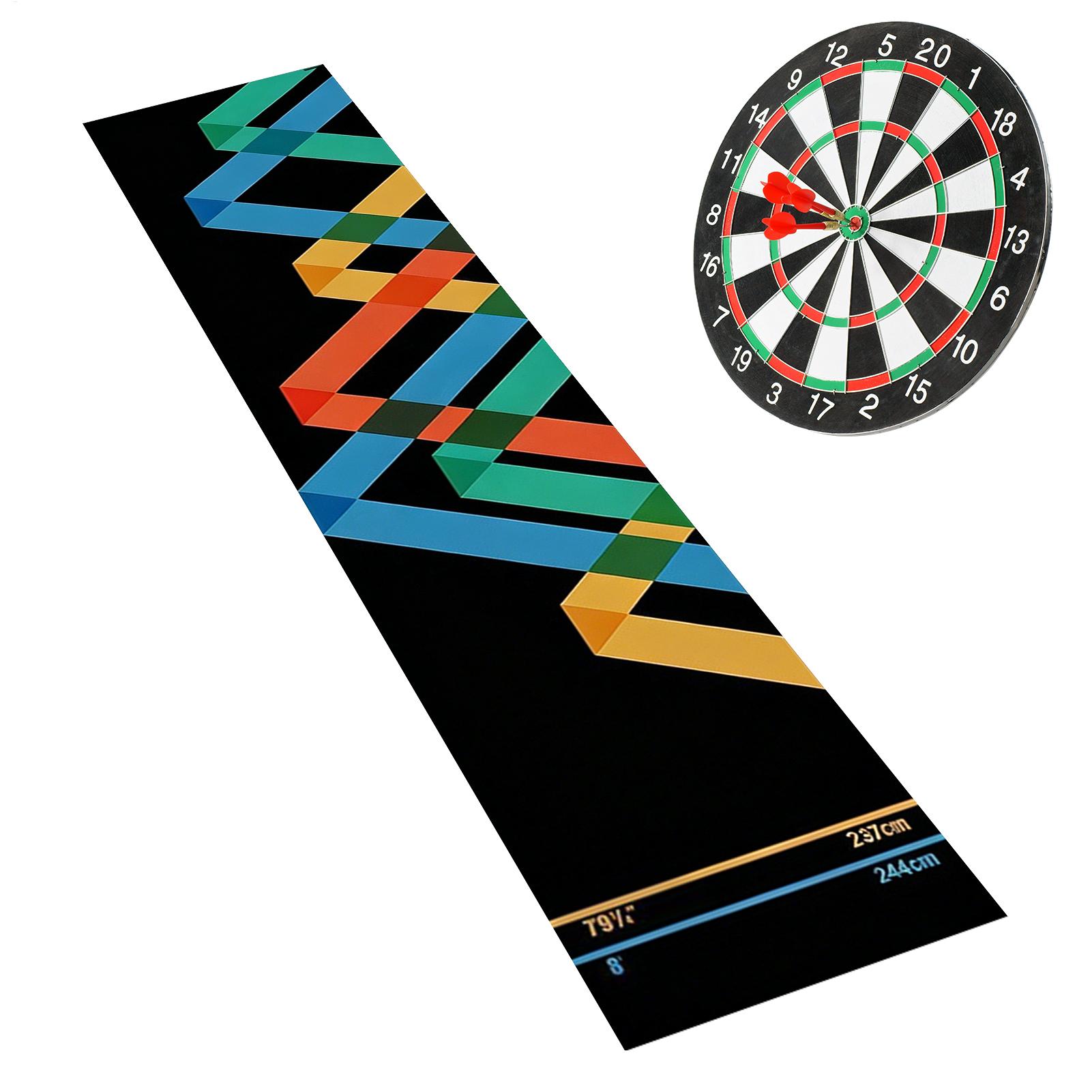 Protective Dart Rug Mat Dart B - Throw Distance Board 评论和价格