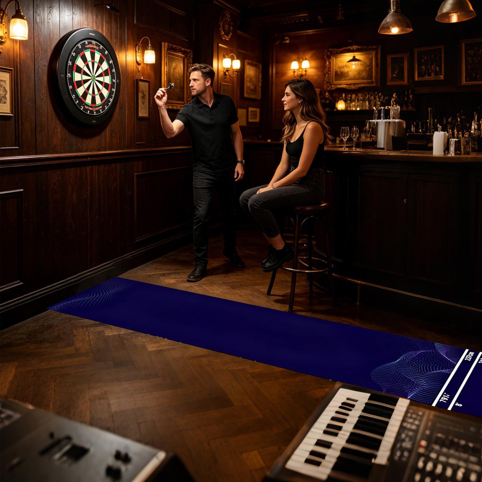 Dart Board Mat Portable Non-Sl - Throw Distance Board 评论和价格