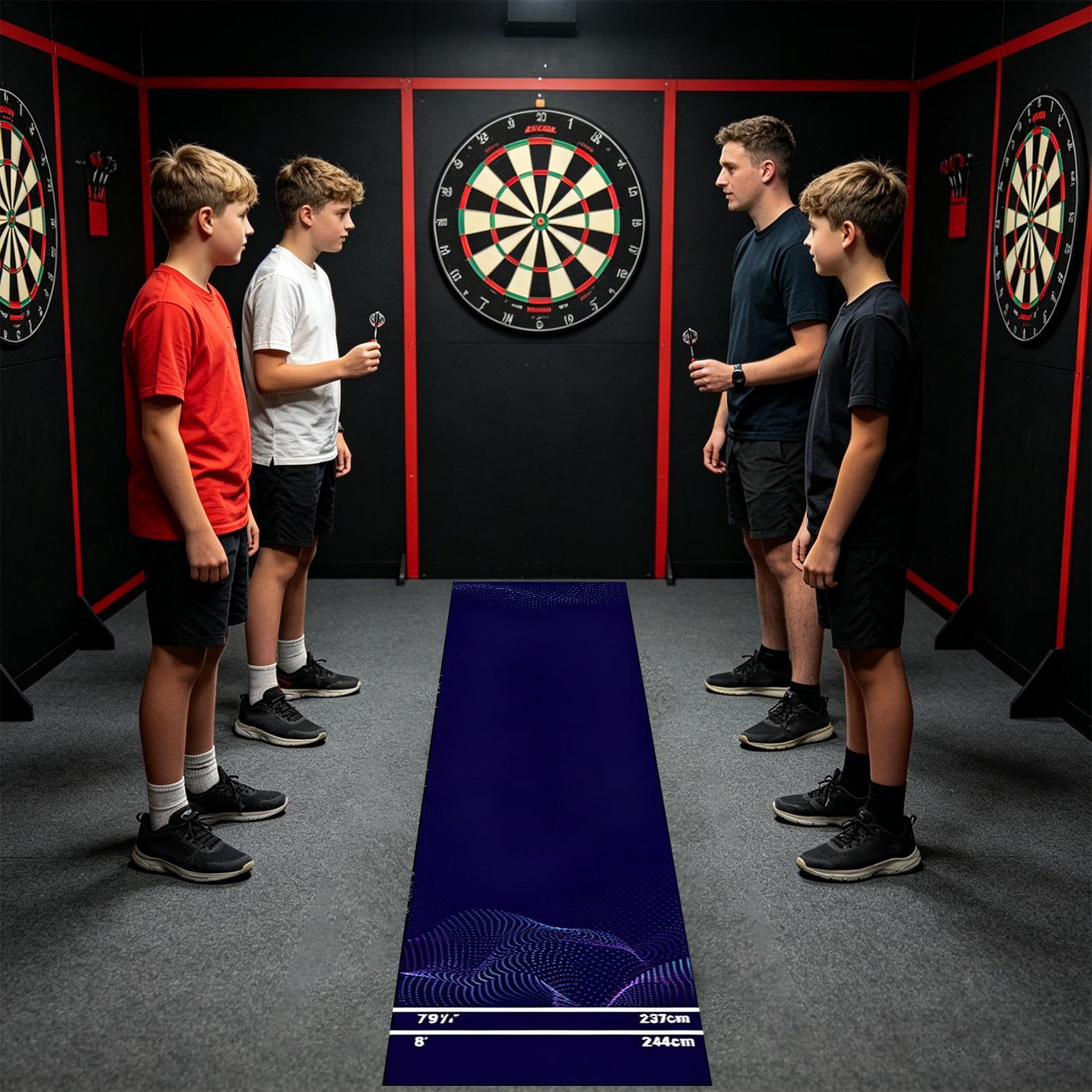 Dart Board Mat Portable Non-Sl - Throw Distance Board 评论和价格