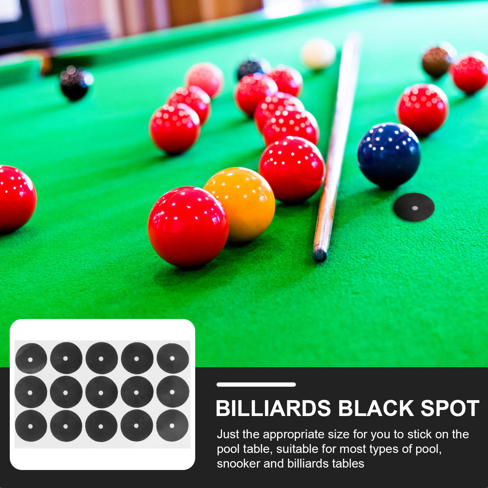 2Sheets Billiard Dot Sticker S - Table Tennis In Chinese 评论和价格