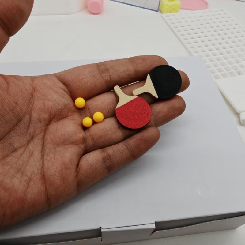 1Set Dollhouse Miniature Ping  - Table Tennis Umpire 评论和价格